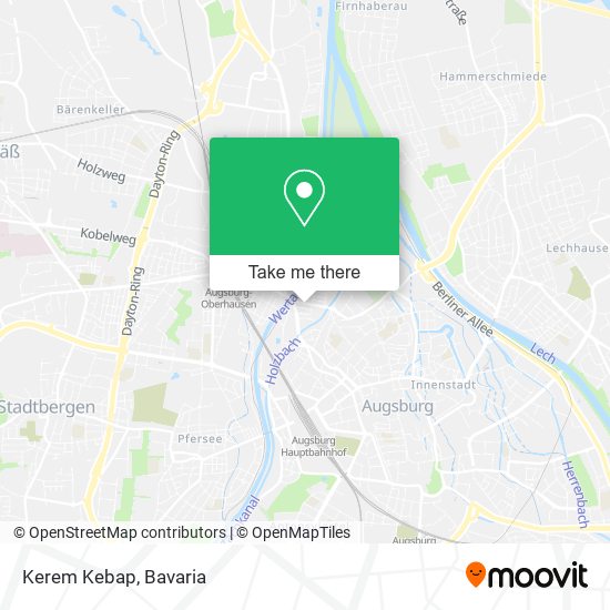Карта Kerem Kebap