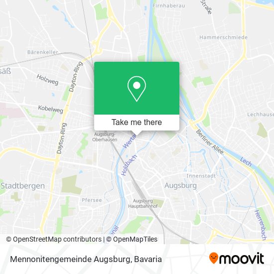 Mennonitengemeinde Augsburg map