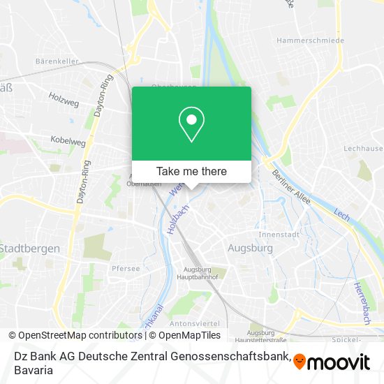 Dz Bank AG Deutsche Zentral Genossenschaftsbank map