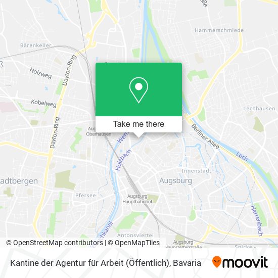 Kantine der Agentur für Arbeit (Öffentlich) map