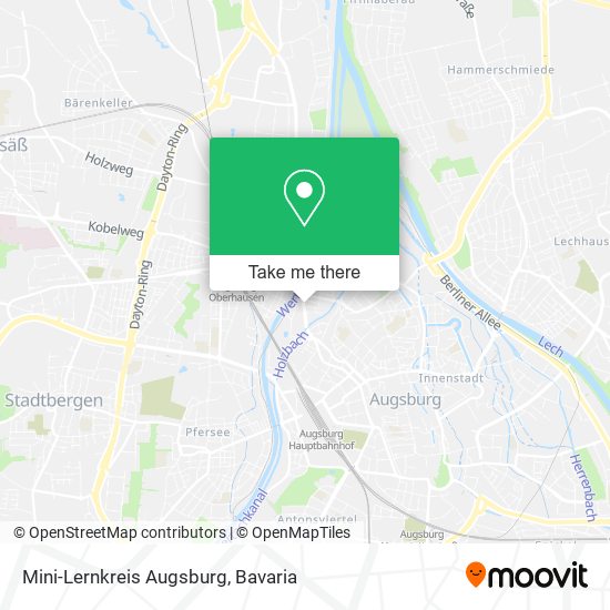 Mini-Lernkreis Augsburg map