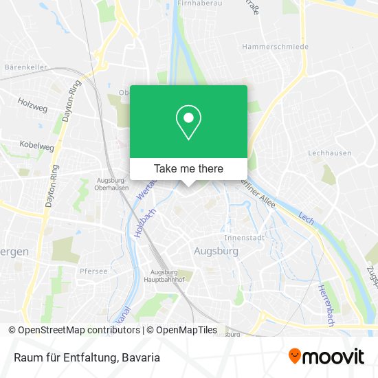 Карта Raum für Entfaltung