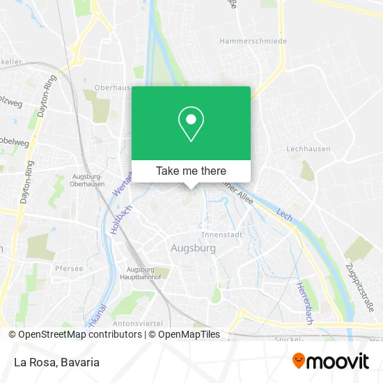 La Rosa map