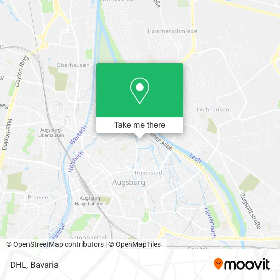 Карта DHL