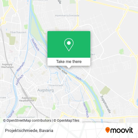 Карта Projektschmiede
