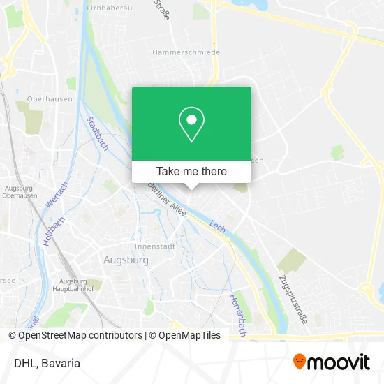 Карта DHL