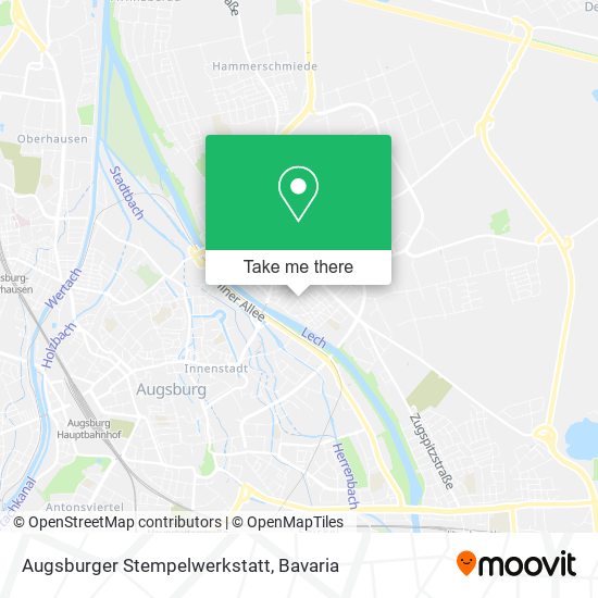Augsburger Stempelwerkstatt map