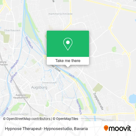 Карта Hypnose Therapeut- Hypnosestudio