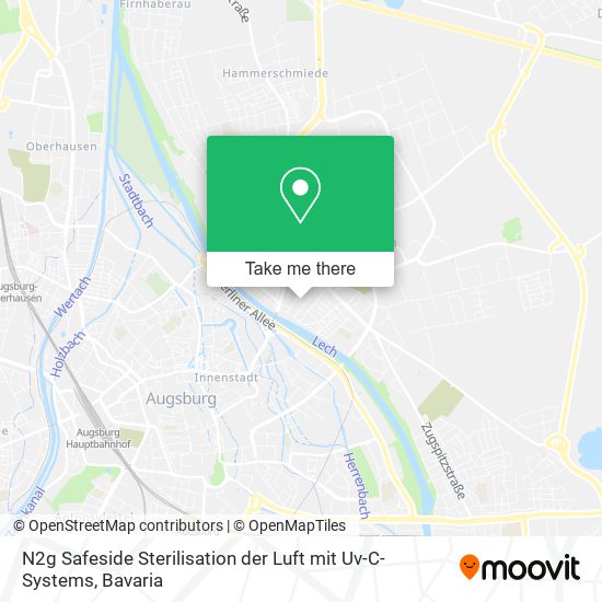 N2g Safeside Sterilisation der Luft mit Uv-C-Systems map