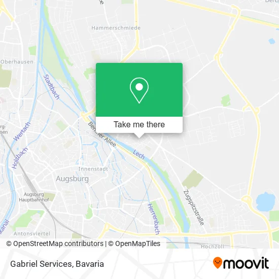 Карта Gabriel Services