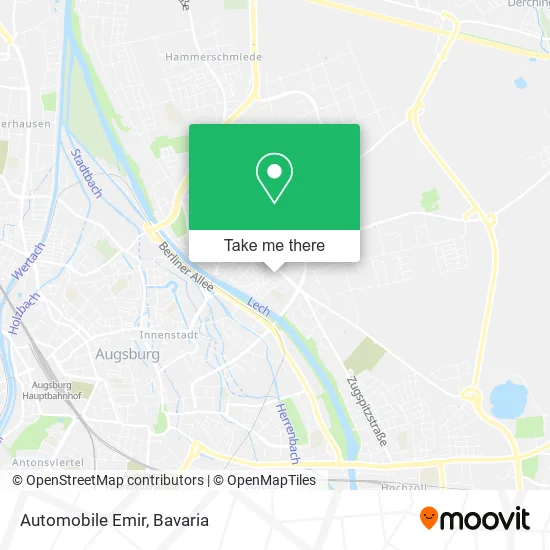 Карта Automobile Emir