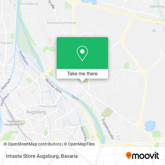 Intaste Store Augsburg map