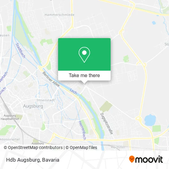 Карта Hdb Augsburg