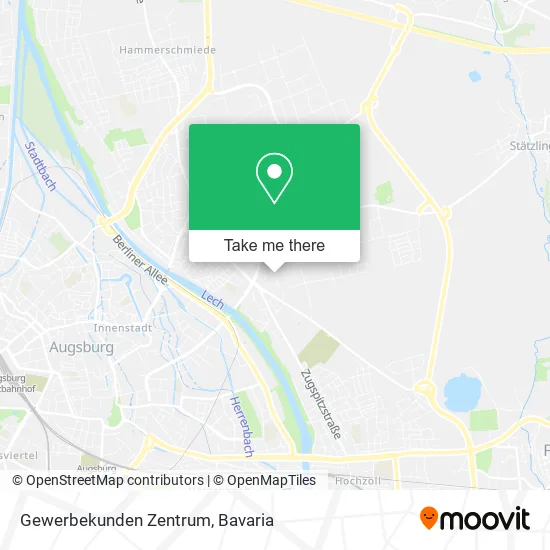 Gewerbekunden Zentrum map