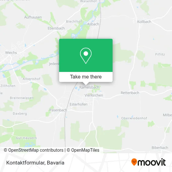 Kontaktformular map