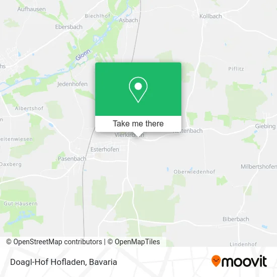 Карта Doagl-Hof Hofladen