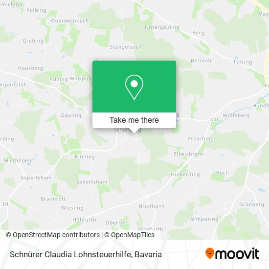 Schnürer Claudia Lohnsteuerhilfe map