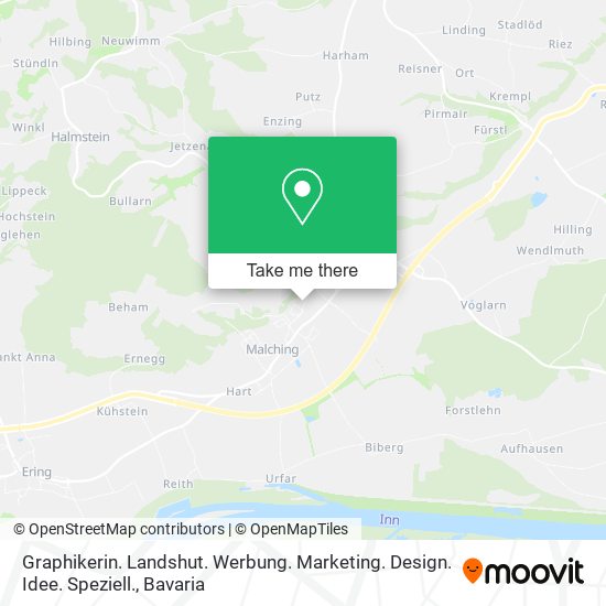 Graphikerin. Landshut. Werbung. Marketing. Design. Idee. Speziell. map