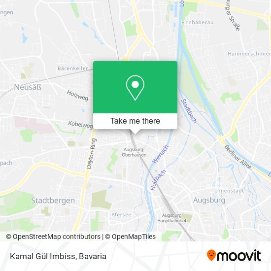Kamal Gül Imbiss map