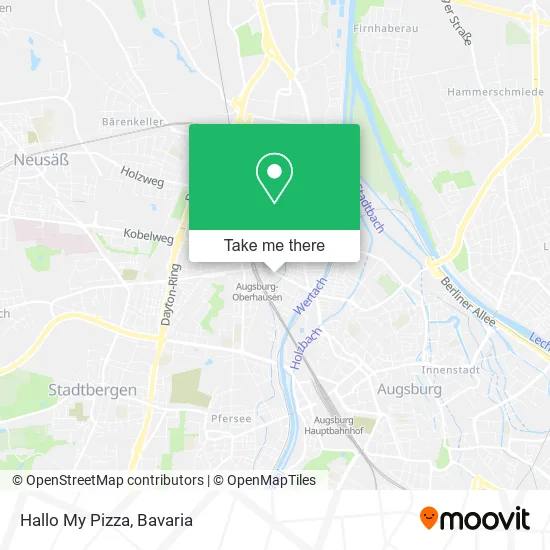 Карта Hallo My Pizza
