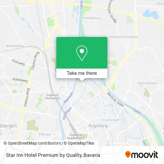 Карта Star Inn Hotel Premium by Quality