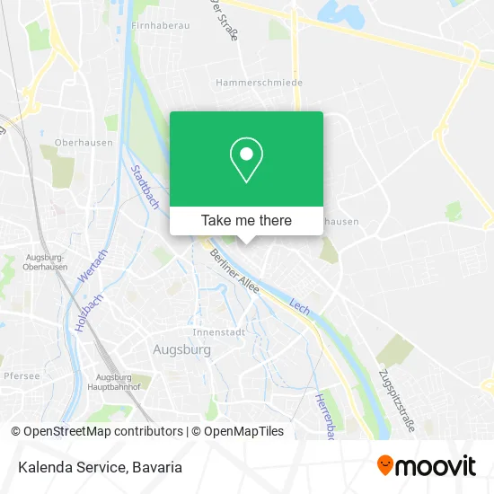 Карта Kalenda Service