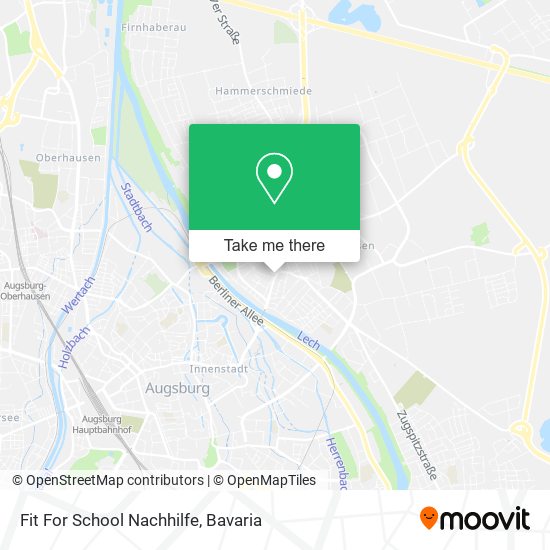 Fit For School Nachhilfe map