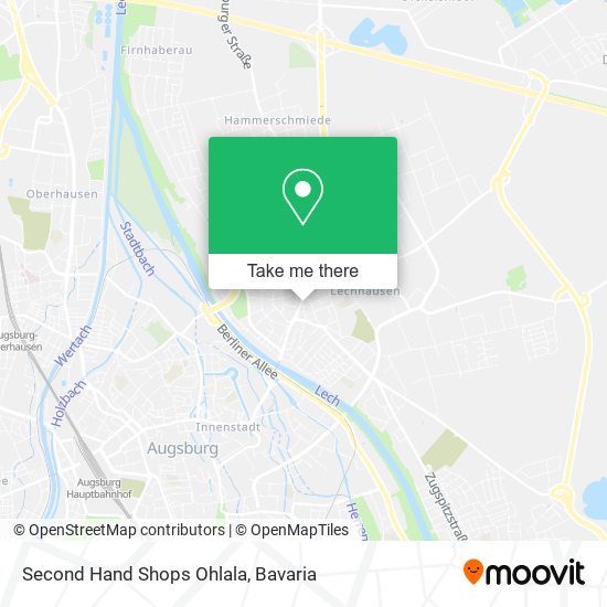 Second Hand Shops Ohlala map