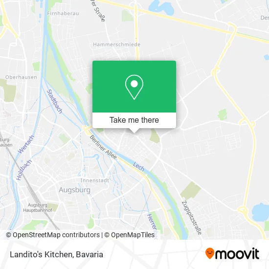 Карта Landito's Kitchen