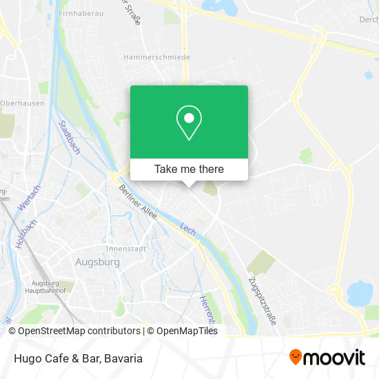 Карта Hugo Cafe & Bar