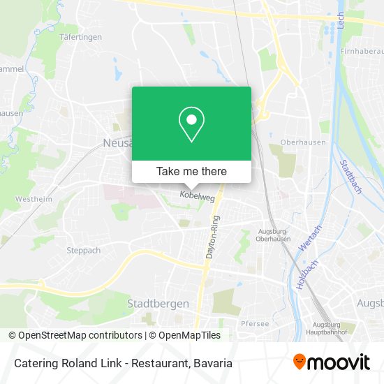 Catering Roland Link - Restaurant map