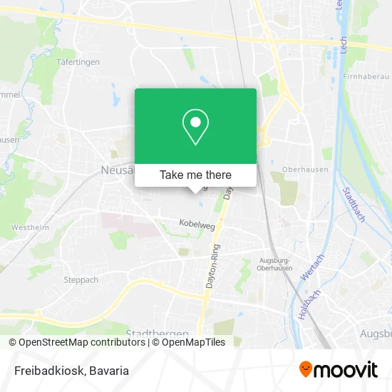 Карта Freibadkiosk