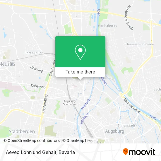 Карта Aeveo Lohn und Gehalt