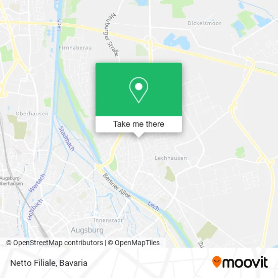 Карта Netto Filiale