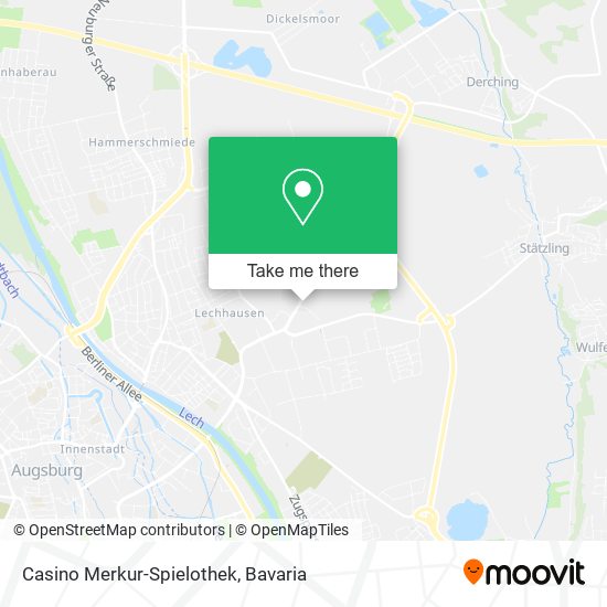 Casino Merkur-Spielothek map