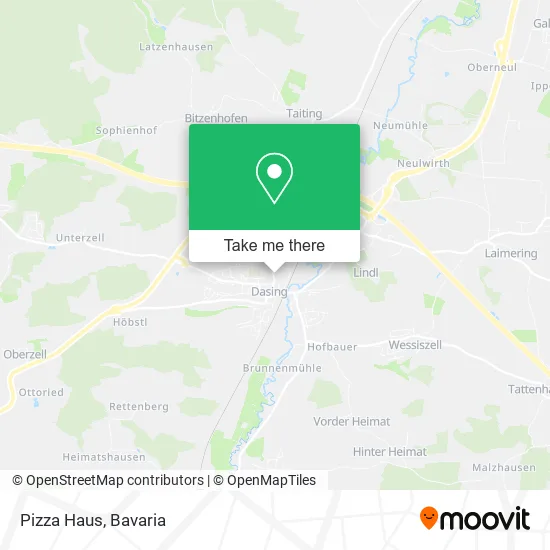 Карта Pizza Haus