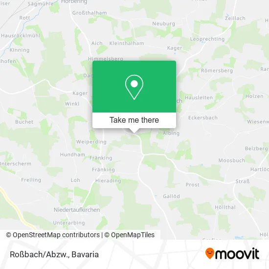 Карта Roßbach/Abzw.