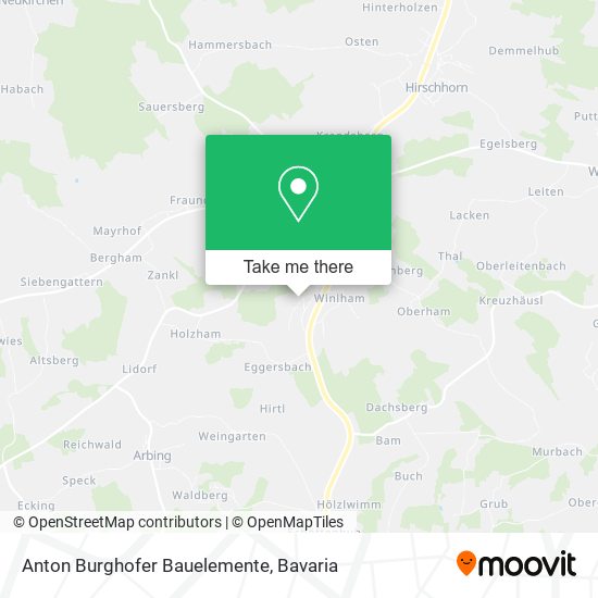 Anton Burghofer Bauelemente map
