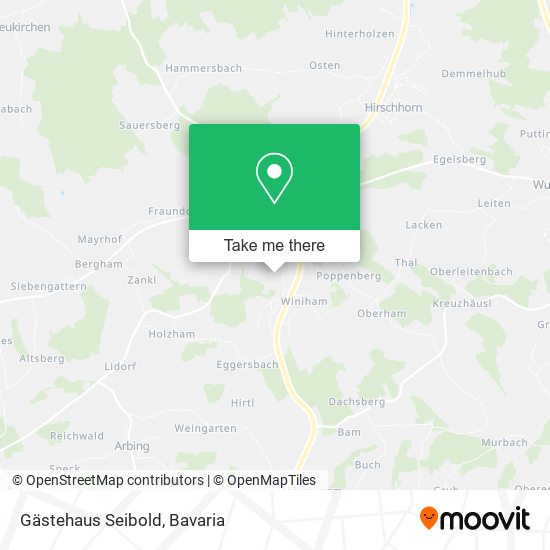 Gästehaus Seibold map