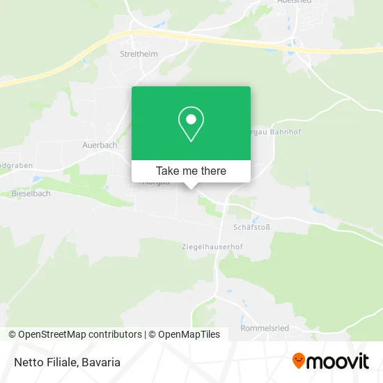 Карта Netto Filiale