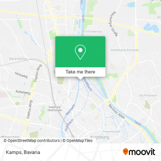 Карта Kamps