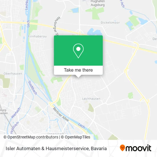 Карта Isler Automaten & Hausmeisterservice