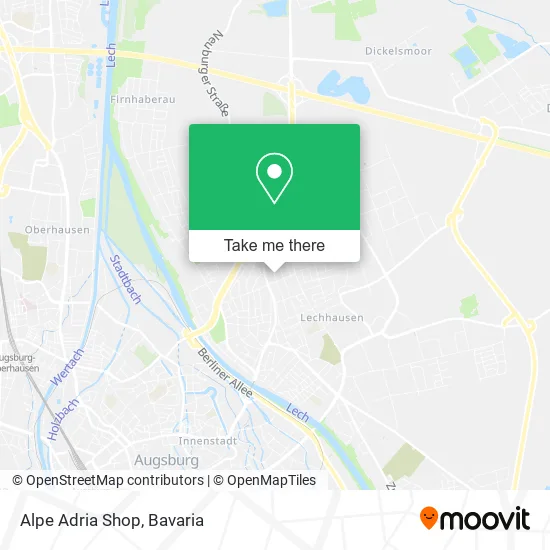 Карта Alpe Adria Shop