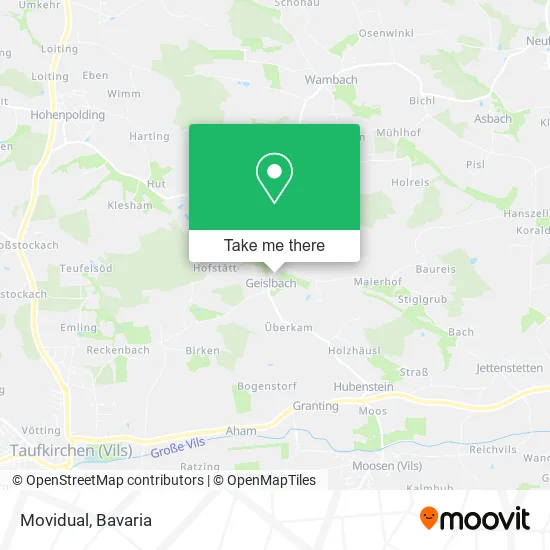 Карта Movidual