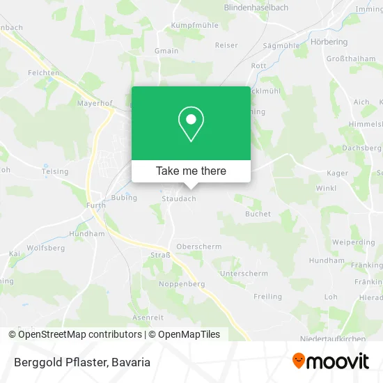 Карта Berggold Pflaster