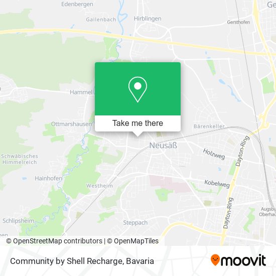 Community by Shell Recharge map