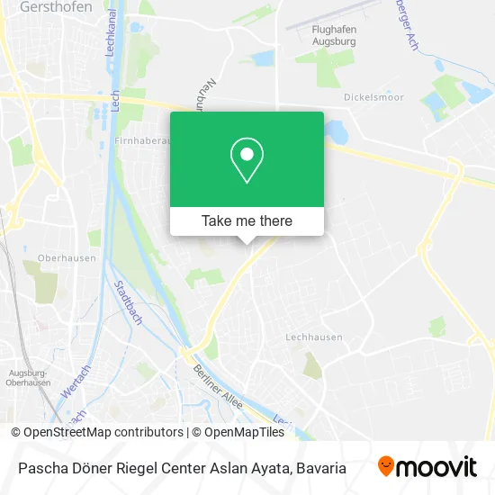 Карта Pascha Döner Riegel Center Aslan Ayata