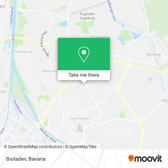 Карта Bioladen