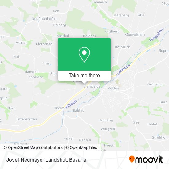 Josef Neumayer Landshut map