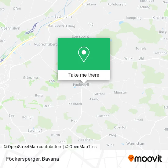 Карта Föckersperger